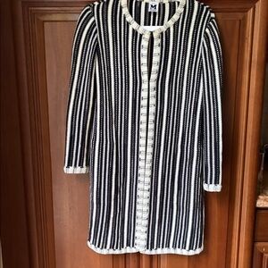 Missoni long striped cardigan